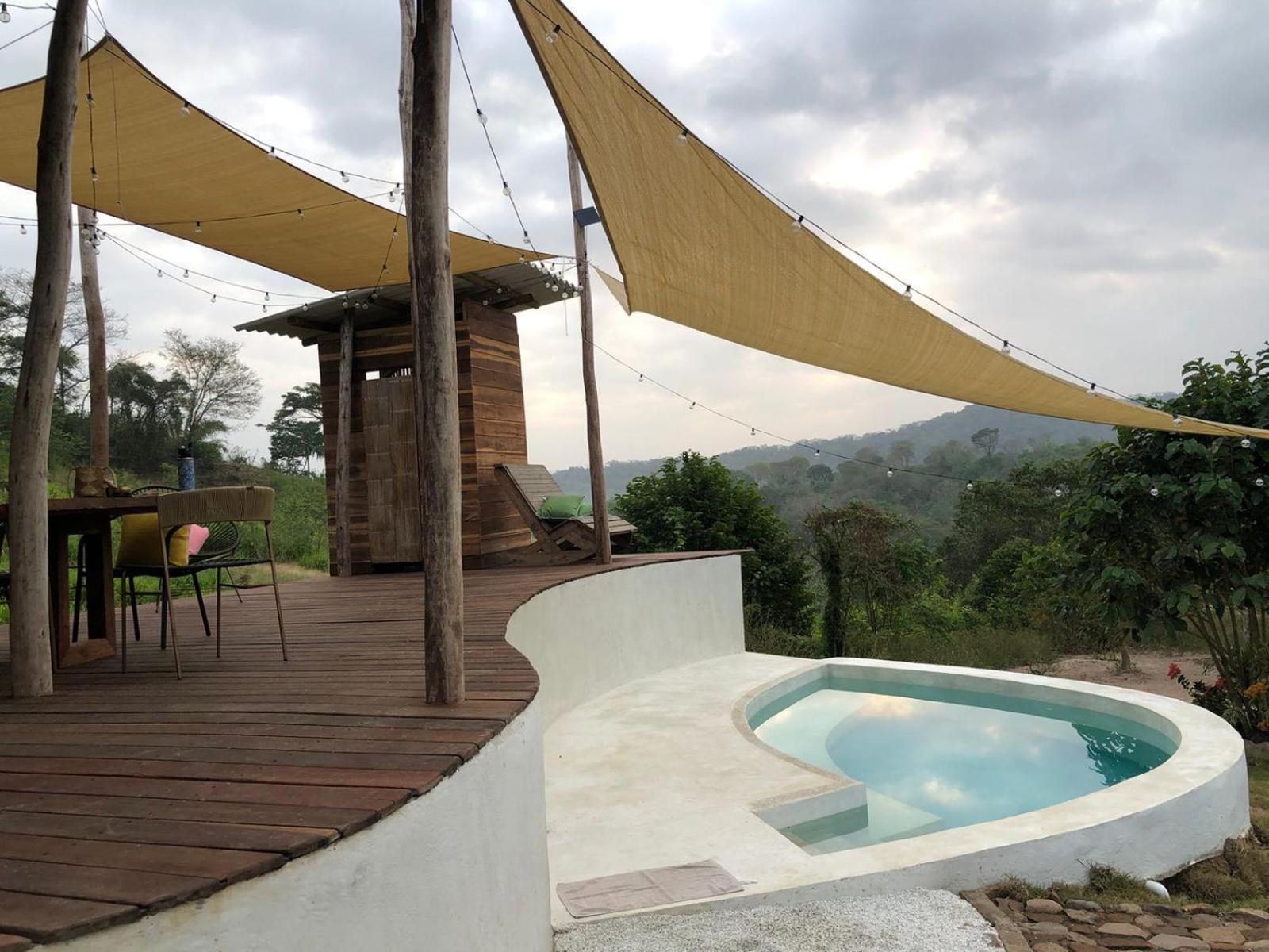 פאלומינו La Mona Eco Cabins מראה חיצוני תמונה